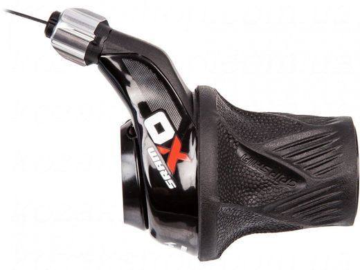 Манетка SRAM X01 Grip Shift 11 Speed ​​ззаду Red Locking Grips 00.7018.091.001