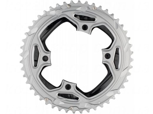 Зірка SRAM AXS Double Asymmetric 46T 107BCD 2X12 FORCE POLAR GREY WITH COVER PLATE 00.6218.015.002 фото