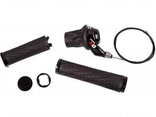 Манетка SRAM X01 Grip Shift 11 Speed ​​ззаду Red Locking Grips 00.7018.091.001
