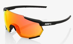 Велосипедні окуляри Ride 100% Racetrap - Soft Tact Black - HiPER Red Multilayer Mirror Lens, Mirror Lens 61037-100-43 фото