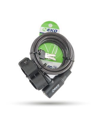 Замок NEKO-505-10 спіраль ключ 10х1800мм NK-505-10
