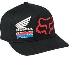 Кепка FOX HONDA HRC FLEXFIT HAT [Black], L/XL 28341-001-L/XL фото