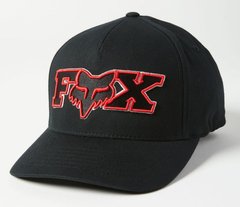 Кепка FOX ELLIPSOID FLEXFIT HAT [Black/Red], L/XL 24421-017-L/XL фото