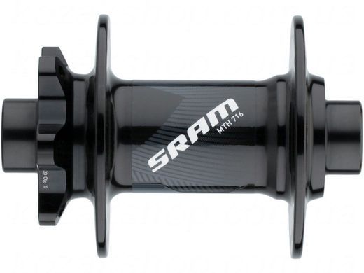 Втулка SRAM 716 Передня 6-болт Disc 32відп. 15x100mm Through Black 00.2018.005.000