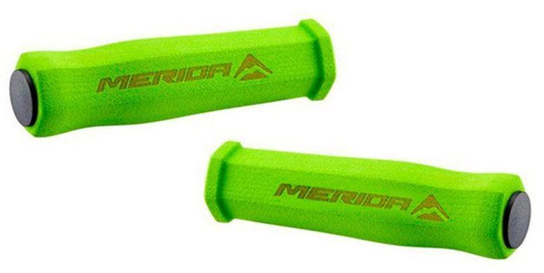 Грипсы Merida Grip High Density, Red 125mm 50g Lighweight Comfort Foam, зеленые 2058033931