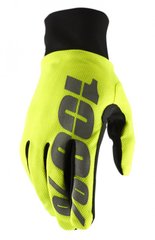 Водостійкі рукавички RIDE 100% Hydromatic Waterproof Glove [Neon Yellow], L (10) 10011-004-12 фото
