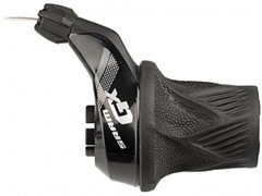 Манетка SRAM GX Grip Shift 2 Speed ​​Index передня with Locking Grip Black 00.7018.207.001 фото