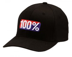 Кепка Ride 100% OG FlexFit Hat [Black], S/M 20011-001-17 фото