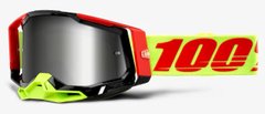 Мото маска 100% RACECRAFT 2 Goggle Wiz - Flash Silver Lens- Mirror Lens 50121-261-02 фото