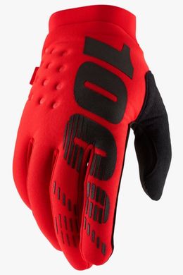 Зимові рукавички RIDE 100% BRISKER Glove [Red], L (10) 10016-003-12 фото
