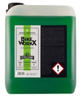 Очищувач BikeWorkX Cyclo Star канистра 5л GREENER/5