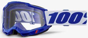 Окуляри 100% ACCURI 2 Goggle [Blue], Clear Lens 50013-00039