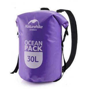 Гермомешок Naturehike Ocean Double Pack shoulder 30 л FS16M030-L Purple 6927595719770