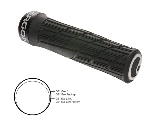 Грипсы Ergon GE1 Evo Black 424 110 50