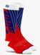 Носки Ride 100% TORQUE Comfort Moto Socks [Red], S/M 24007-350-17 фото