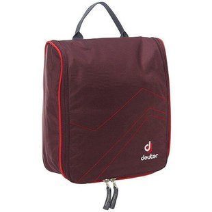 Косметичка Deuter Wash Center II колір 5522 aubergine-fire 39464 5522