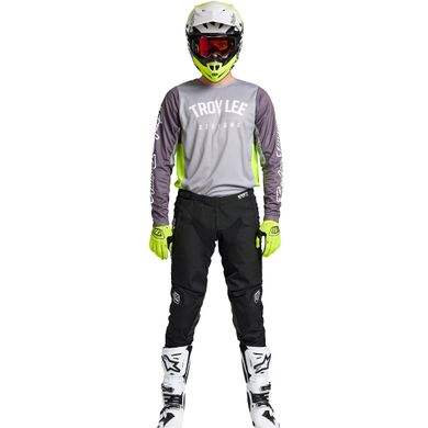 Мото джерсі TLD GP PRO JERSEY BOLTZ [SILVER/GLO GREEN] SM 377136062 фото