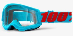 Мото маска 100% STRATA 2 Goggle Summit - Clear Lens- Clear Lens 50027-00011 фото