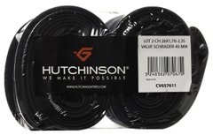 Набір з 2-х камер Hutchinson 26х1.70-2.35 Sсhrader 40 мм CV657611 фото