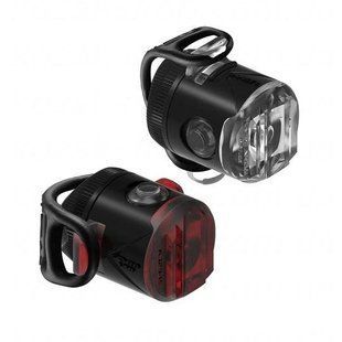 Комплект світла Lezyne LED FEMTO USB DRIVE PAIR - Чорний 4712806 003067
