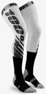 Мото носки Ride 100% REV Knee Brace Socks [Flash Grey], S/M 20052-00005