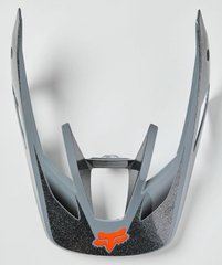 Козирок для мото шолома FOX MX21 V3RS HELMET VISOR - WIКрасный [STL GRY], L/XL 28715-172-L/XL фото