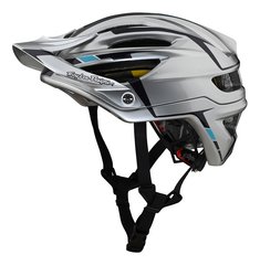 Вело шлем TLD A2 MIPS HELMET [SLIVER SILVER / BURGUNDY] M/L 132257013 фото