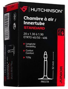 Камера Hutchinson Junior 20x1.30-1.90 (40/50-406) Presta 32 мм CV656651
