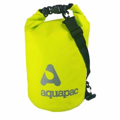 Гермомешок Aquapac с ремнем через плечо Trailproof Drybag - 15L (acid green) w/strap зеленый AQ 733 фото