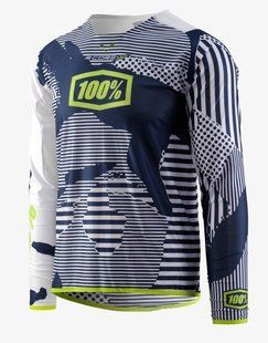Вело джерсі Ride 100% R-Core-X Jersey [White Camo], L 41000-085-12