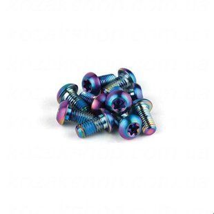 Болты для ротора SRAM Titanium T25 Rainbow, 6 шт. 00.5318.027.000