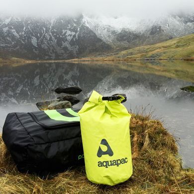 Гермомішок Aquapac з ремнем через плече Trailproof Drybag - 15L (acid green) w/strap зелений AQ 733