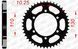 Зірка AFAM 530 Steel Chainwheel - Yamaha [Black], 48z 12813-48