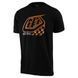 Футболка TLD Precision 2.0 Checkers Tee [BLACK] размер M