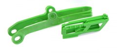 Polisport Chain guide + swingarm slider - Kawasaki [Зеленый] 90613 фото