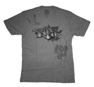 Футболка FOX Counterfeit Heathered Tee [Grey], L 49834-006-005