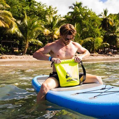 Гермомешок Aquapac с ремнем через плечо Trailproof Drybag - 7L (acid green) w/strap зеленый AQ 731