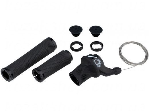 Манетка SRAM GX Eagle Grip Shift 12 Speed задняя Black Grip , Left Grip Included 00.7018.318.000
