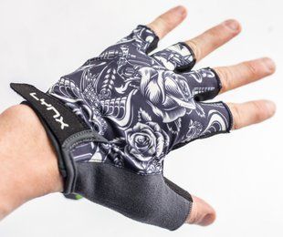 Велорукавички Lynx Art BW Tatoo L 01-2403 BW Tatoo L