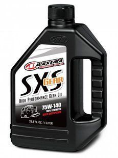 Масло трансмиссионное Maxima SXS SYNTETIC Gear Fluid [1л], 75w-90 40-48901