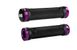 Грипсы ODI Ruffian MTB Lock-On Bonus Pack Black w/Purple Clamps (черные с фиолетовыми замками) D30RFB-PR фото