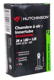 Камера Hutchinson 26x1.00-1.25 (25/32-559) Schrader 35 мм CV654031