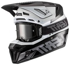 Шлем LEATT Helmet Moto 8.5 + Goggle [Black], L 1022010323 фото