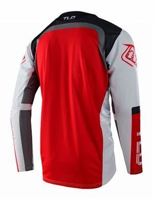 Джерси TLD Sprint Jersey Fractura [Charcoal Glo Red] 2X 323331016