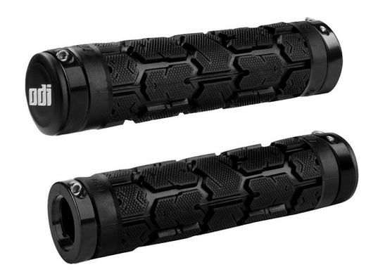 Гріпси ODI Rogue MTB Lock-On 130mm Bonus Pack Black w/Black Clamps (чорні з чорними замками) D30RGB-B фото