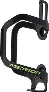 Фляготримач Merida Pure Black, Green Shiny Alloy 2 Steel Bolts Sideload A2124000080