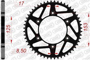 Зірка AFAM Steel-K Sprocket 520 - Honda [Black], 50z 10212K-50